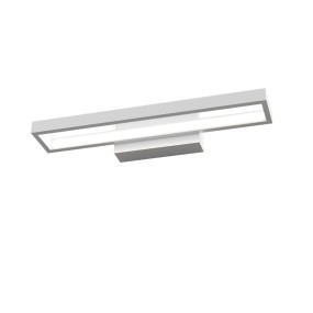 Aplique de pared módulo LED integrado Top Light FOUR SQUARES 1162 AP blanco negro