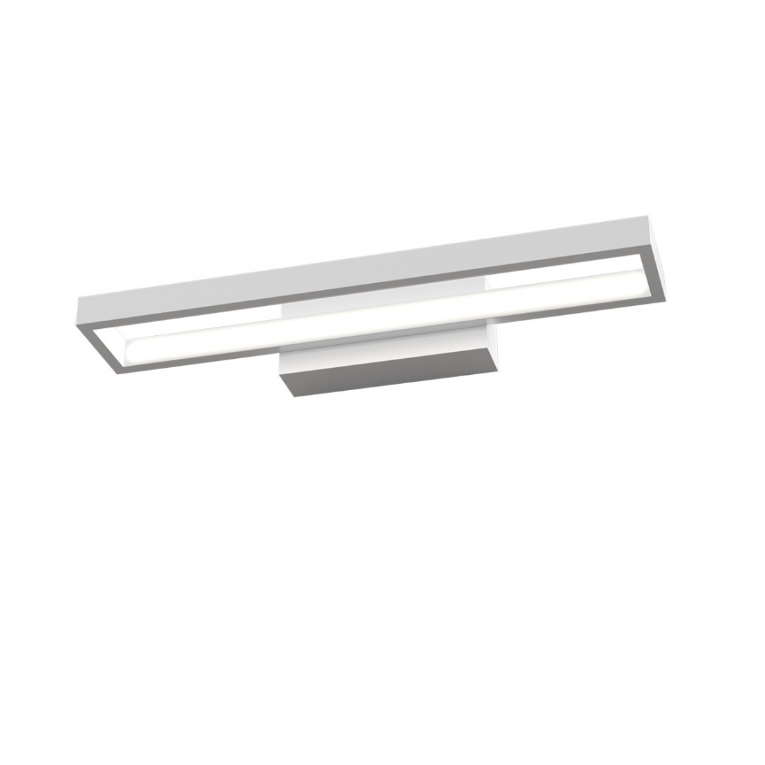 Applique modulo led integrato Top Light FOUR SQUARES 1162 AP bianco nero