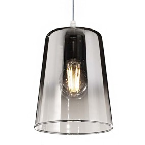 Suspension triple Top Light SHADED 1164 S3 E27 LED verre Pyrex coloré