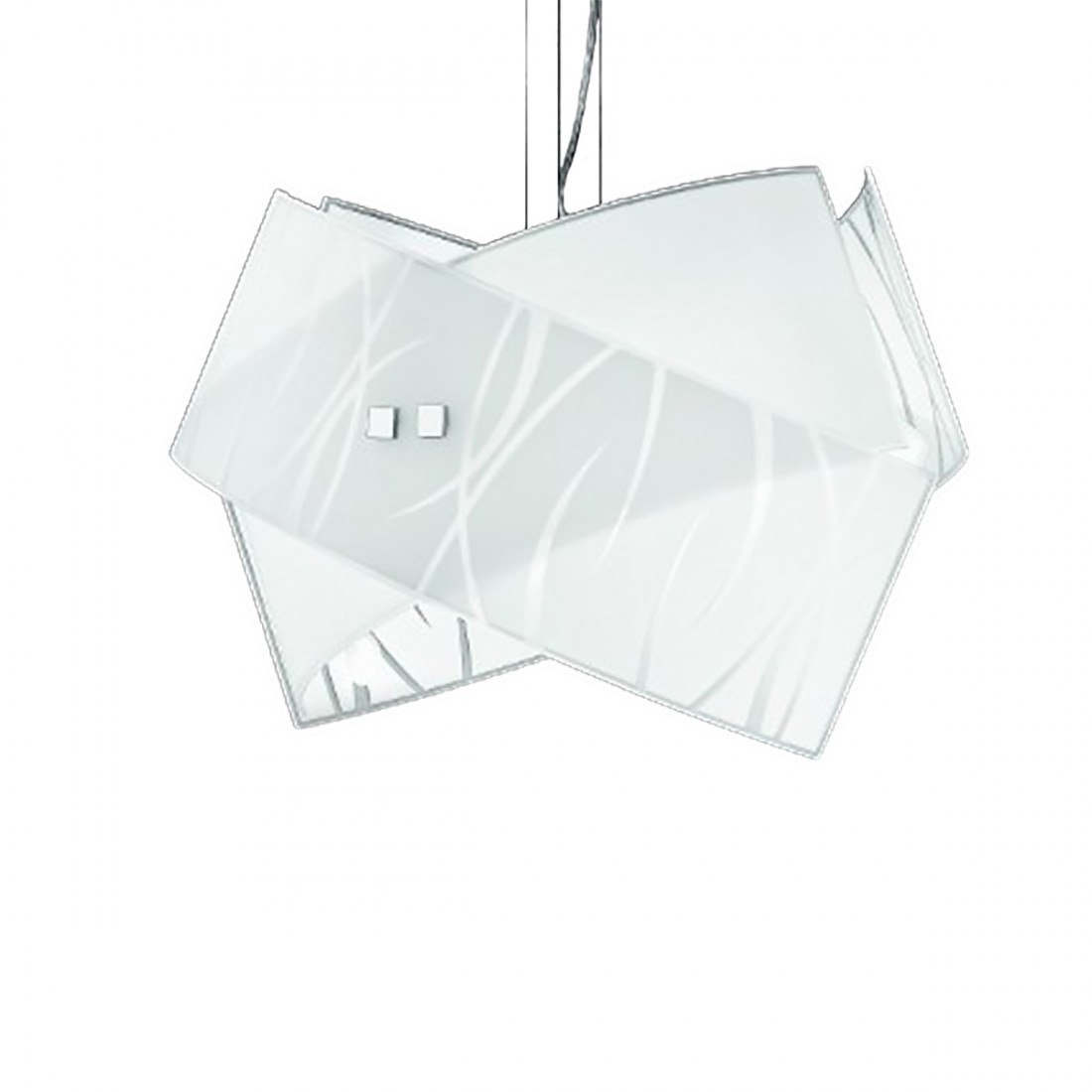 Lustre ou suspension led Agnese SM Gea lumière moderne