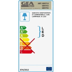 Lampioncino GE-GES731 E27 LED IP44 alluminio antracite grigio bianco lampada terra moderna esterno