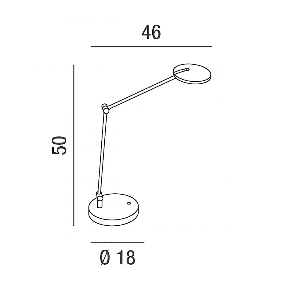 Abat-jour moderna JOINT 6822 Perenz illumina