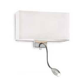 Applique moderno Ideal Lux HOTEL AP2 215693 035949 E27 LED