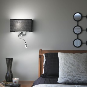 Applique murale moderne en tissu LED Ideal Lux Appliques en tissu