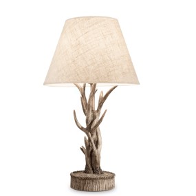 Abat-tu Ideal Lux CHALET TL1 128207, lámparas de madera