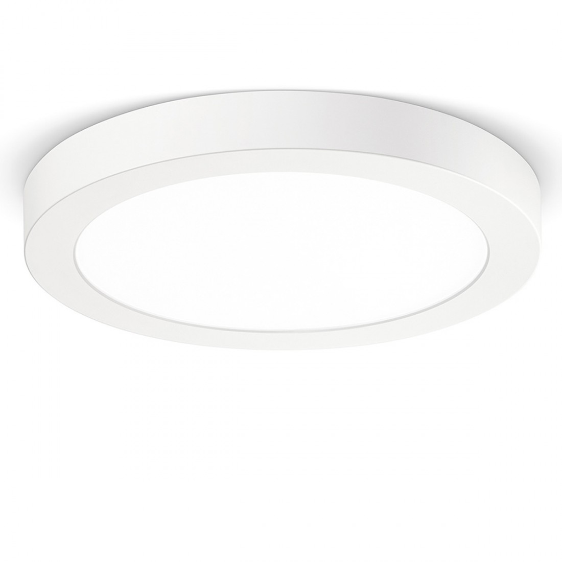 Plafonnier Gea Led SHAM R GFA762C, plastique, module LED intégré