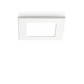 Spot encastrable Gea Led MAIA Q GFA753 C carré en plastique pour plaques de plâtre