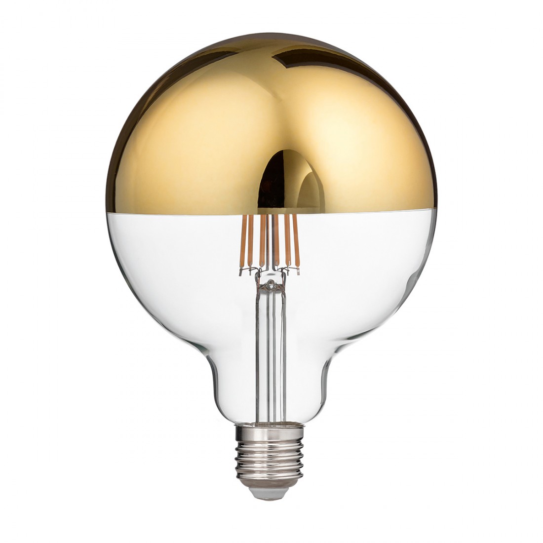 Lampada a LED sfera con cupola colorata - E27