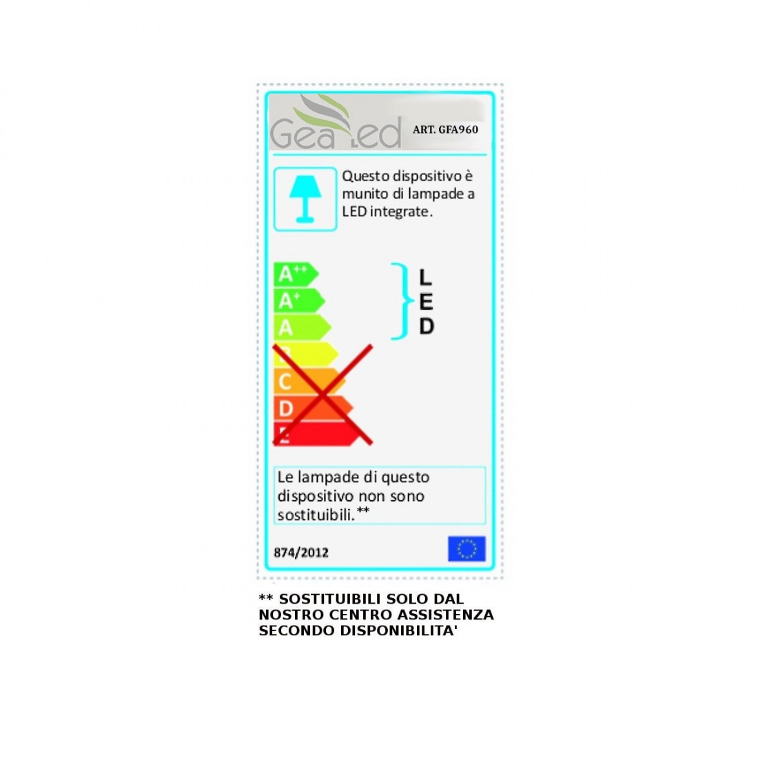 Faretto incasso GFA960 GEA LED