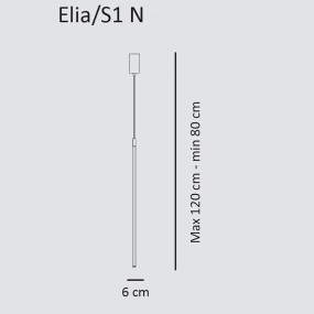 Sospensione moderna Sikrea Group ELIA S1 N 2215