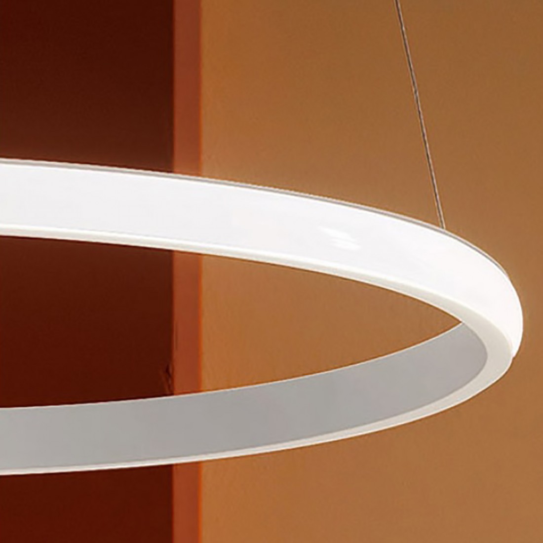 Lustre moderne Gea Luce IOLE S1 B 28W LED