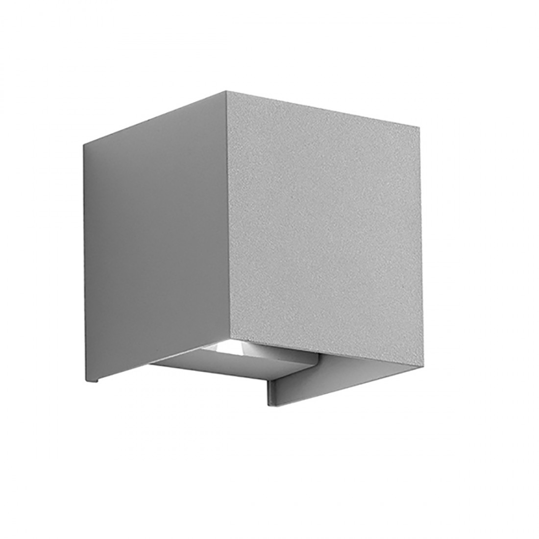 Applique Gea Led aluminium Gea Led HENK Q GES862N LED IP54modern cube