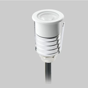 Mini spot encastrable LED 1W IP54 + 3 Collerettes Température de