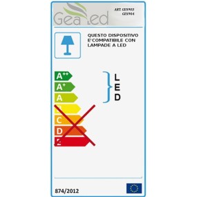 Aplique para exterior Gea Led VEJO B GES904 GU10 LED IP44