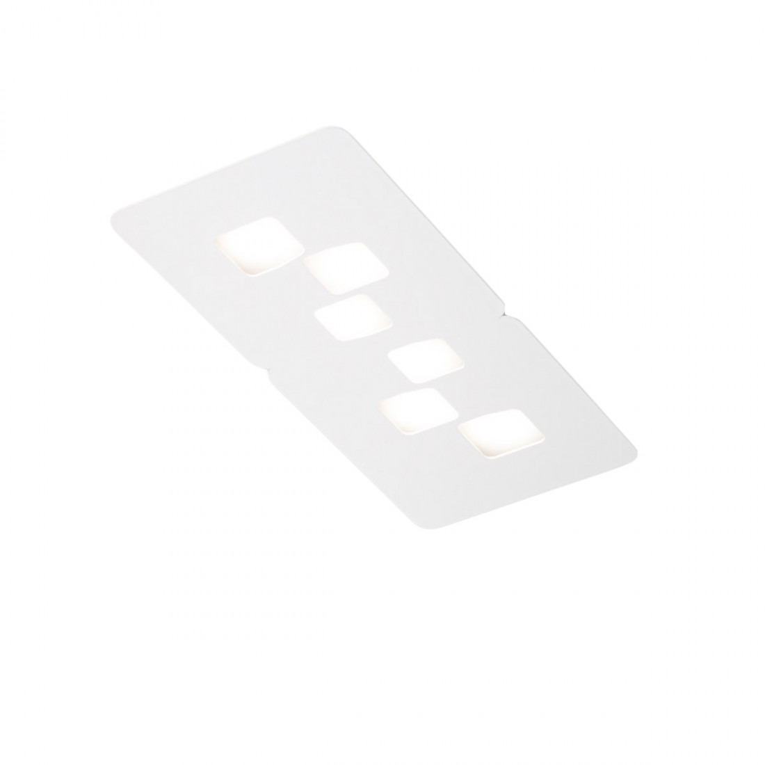 Plafonnier Gea Luce BILBAO PM GX53 LED blanc