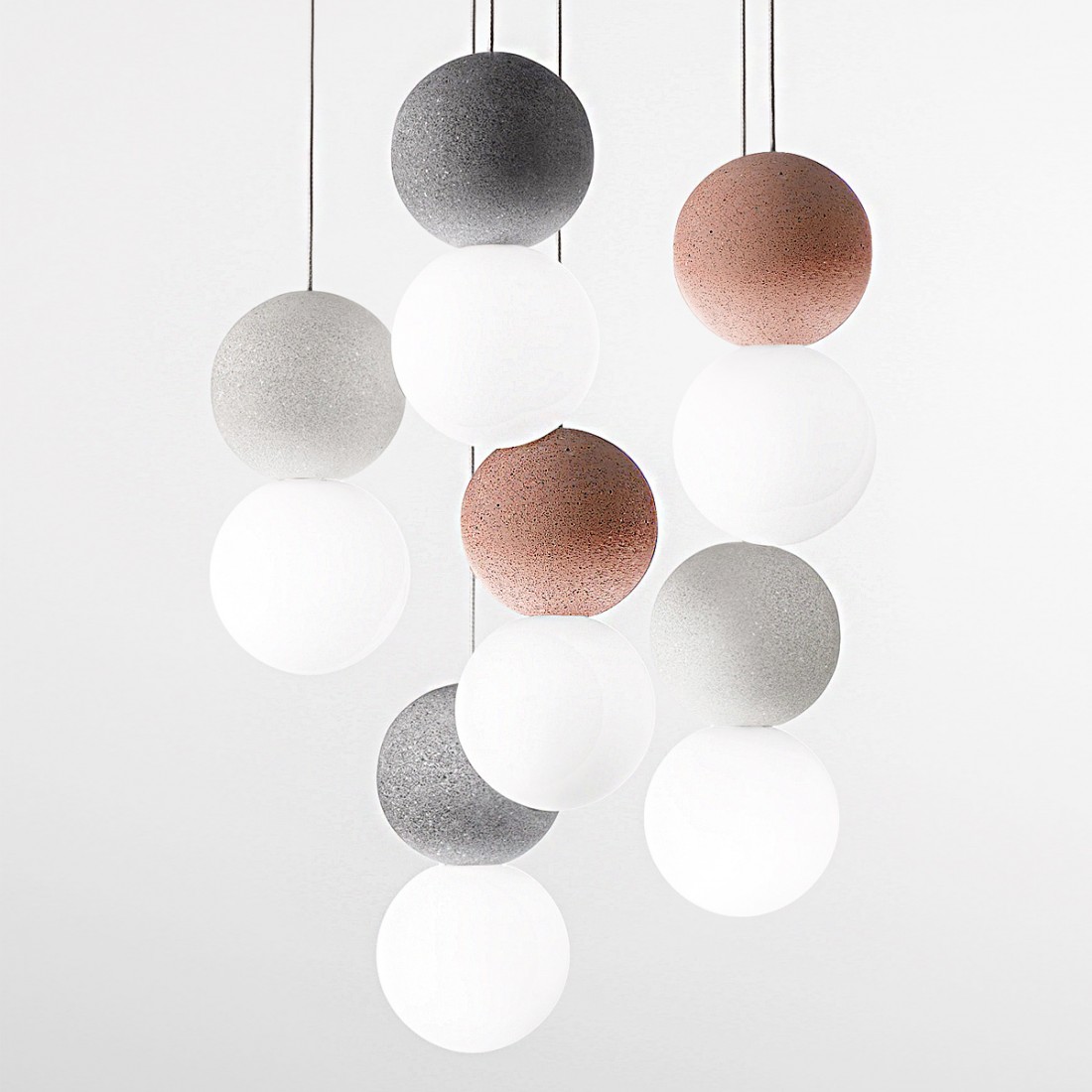 Lustre moderne Gea Luce SFERA S6