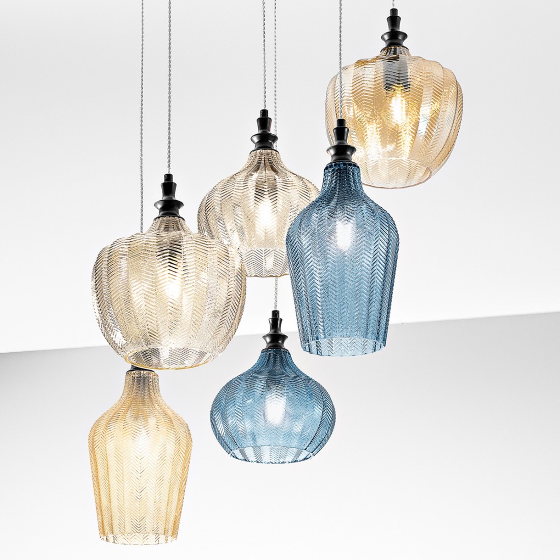 Lustre moderne Gea Luce CLEOFE S6