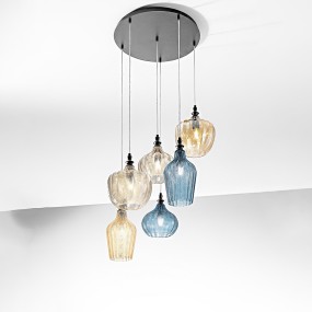 Lustre moderne Gea Luce CLEOFE S6