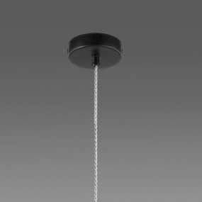 Gea Luce araña moderna CLEOFE S10 E27 LED cristal cobalto