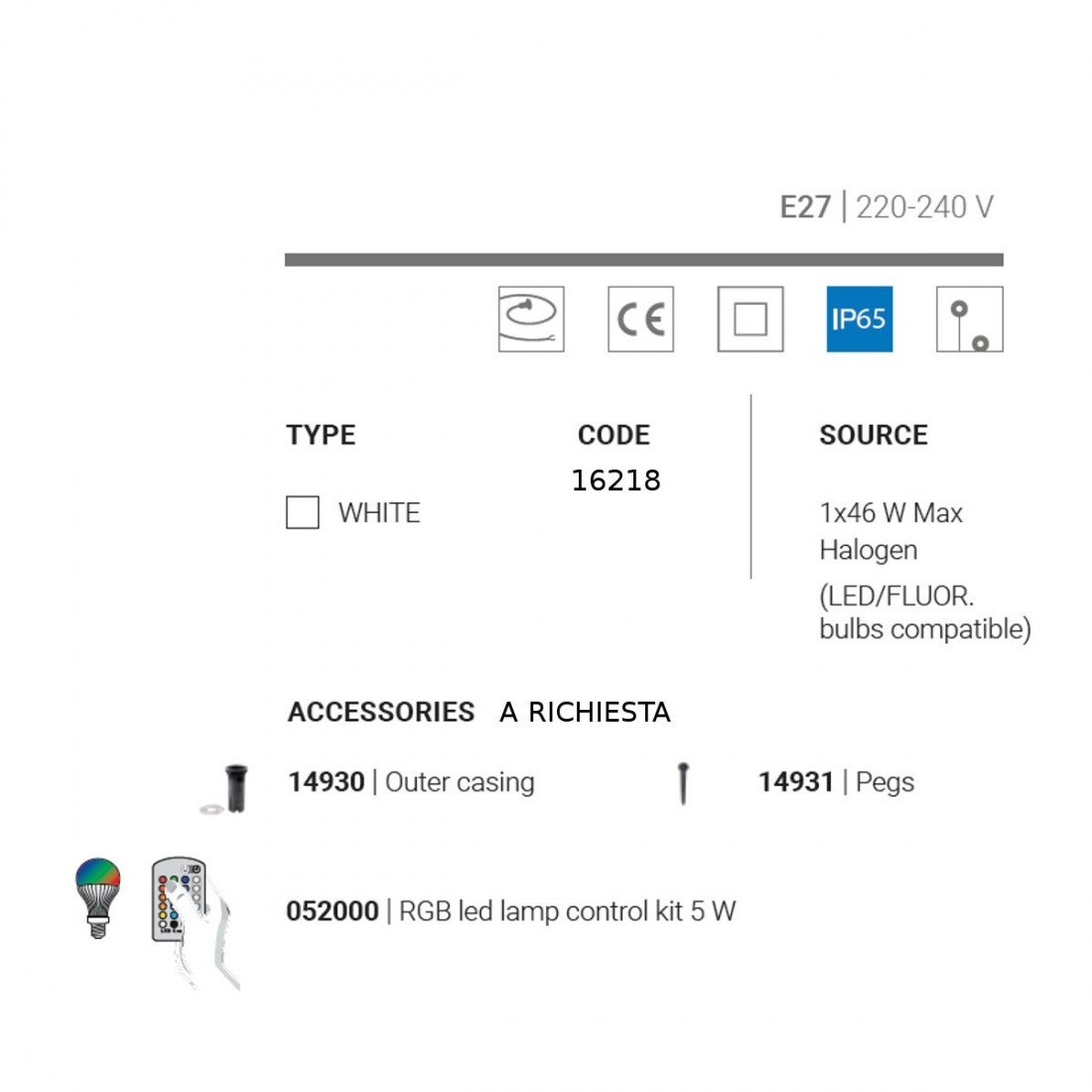 Linea Light Group moderne Stehleuchte OH SMASH FL65 16218 LED