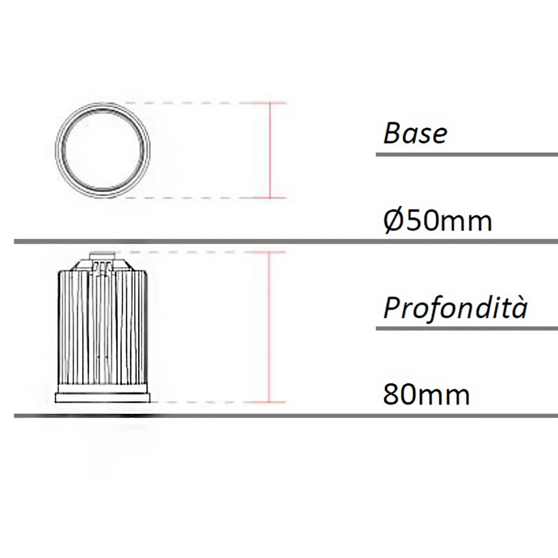 Lampadina con driver Belfiore 9010 L012