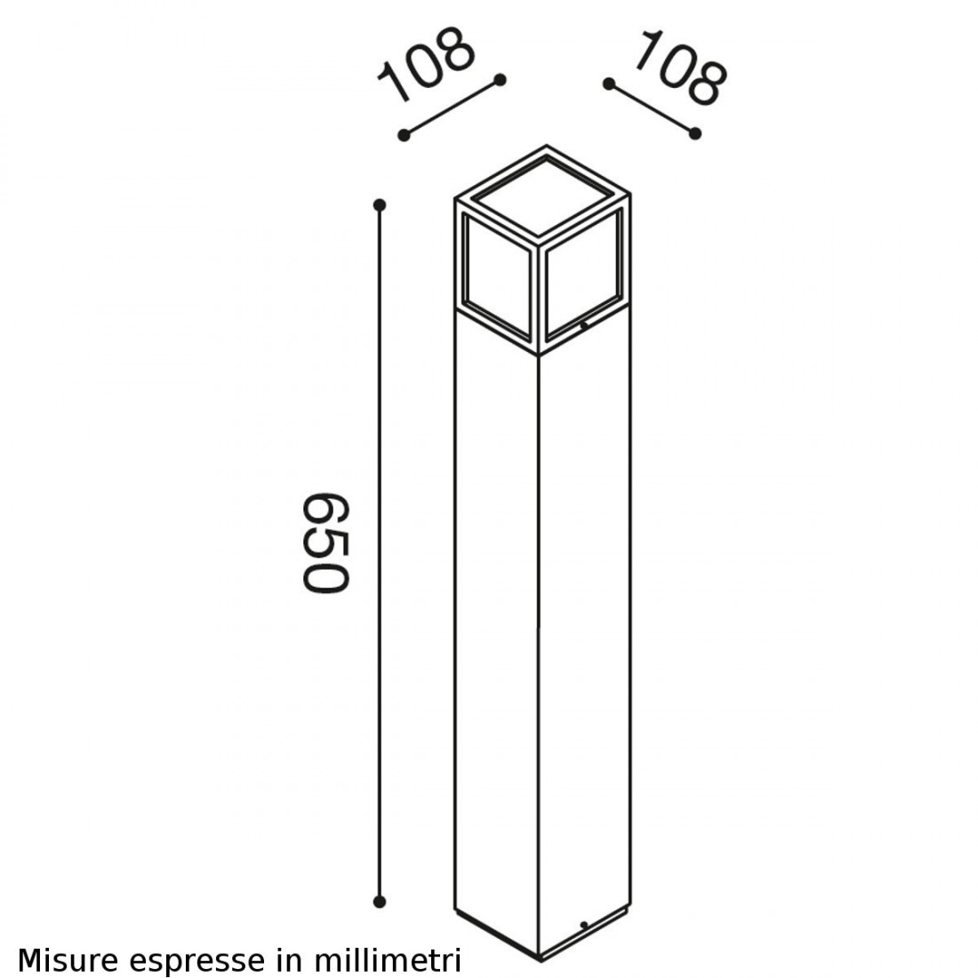 Aluminiumstange Gea Led GES341 LED IP54