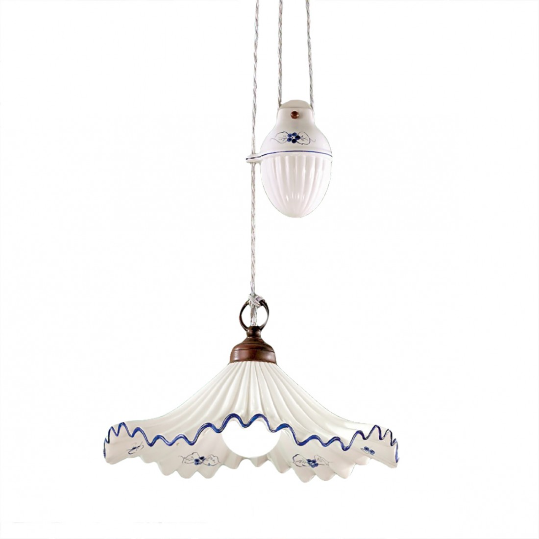 Lustre classique Due P éclairage ANNA SG CP E27 LED