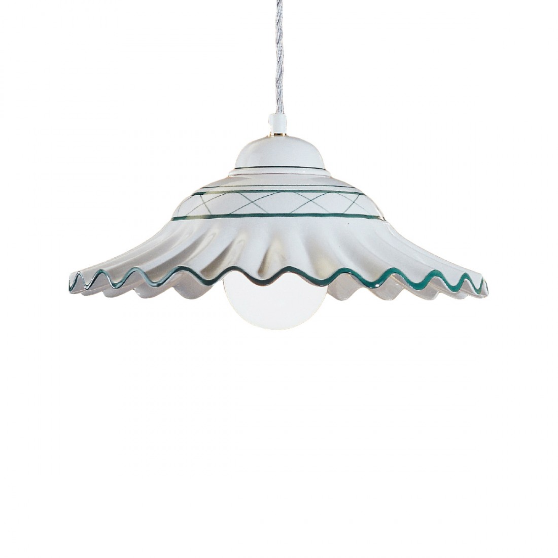 Lampadario ceramica Due P illuminazione 2383 S