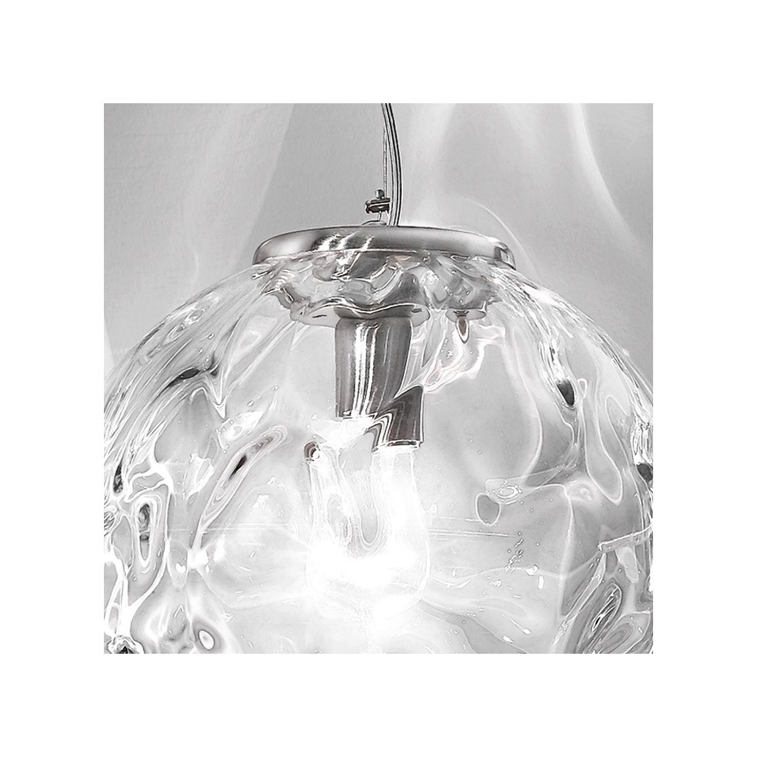 Lampadario moderno sfera Due P illuminazione 2586 SM