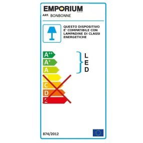 Moderne Lampe EMPORIUM BONBONNE CL1548 59 E27 LED