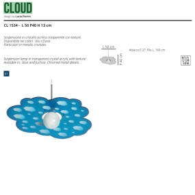 Sospensione CLOUD CL1534 EMPORIUM