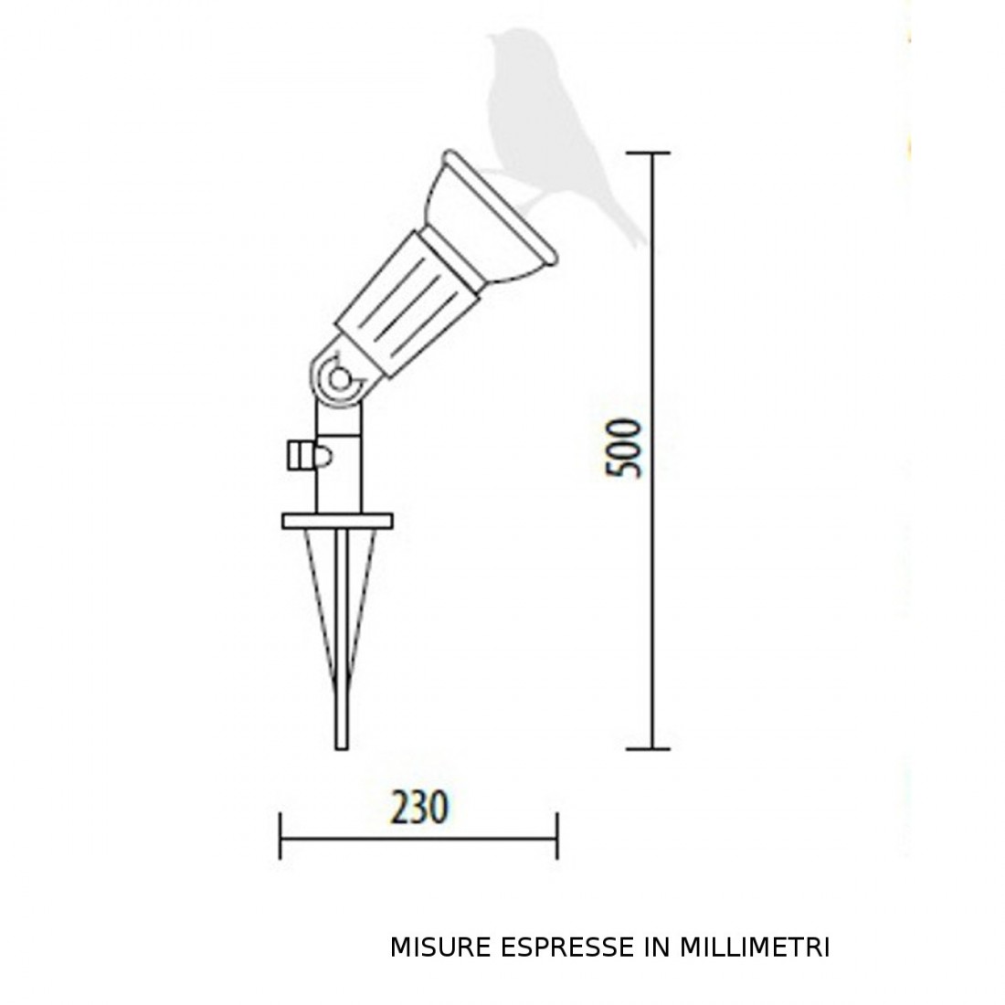 Lampadari Bartalini PAR38 1 P BLK DB.0012 E27 LED