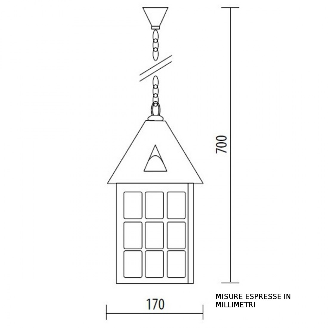 Lampadario D.7016 Lampadari Bartalini