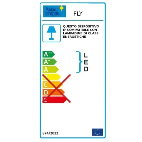 Sospensione Padana Lampadari FLY 1067 SP