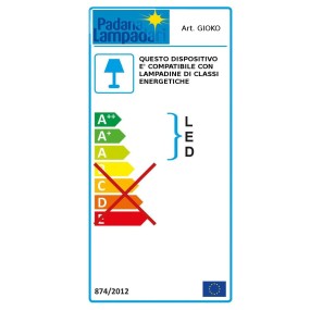 Lampadario Padana Lampadari GIOKO 1103 6