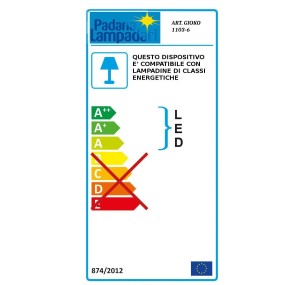 Moderner Padana Lampadari GIOKO 1103 6 CR E27 LED Kronleuchter