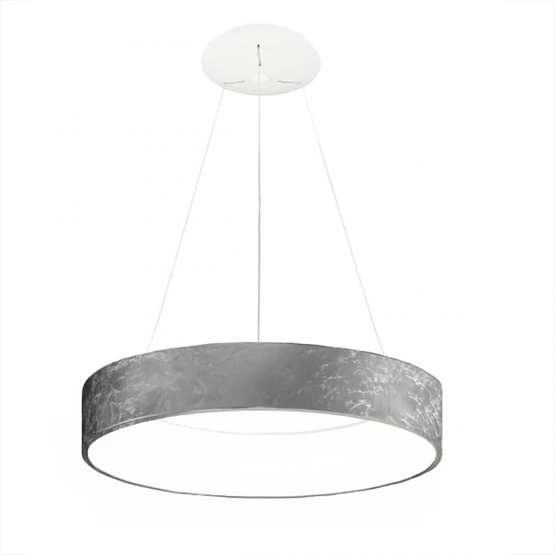 Promoingross lustre classique AURORA S60 SF LED, feuille d'argent