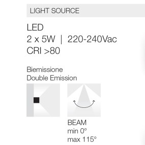 Aplique de exterior Gea Led ZORA LED IP65 blanco