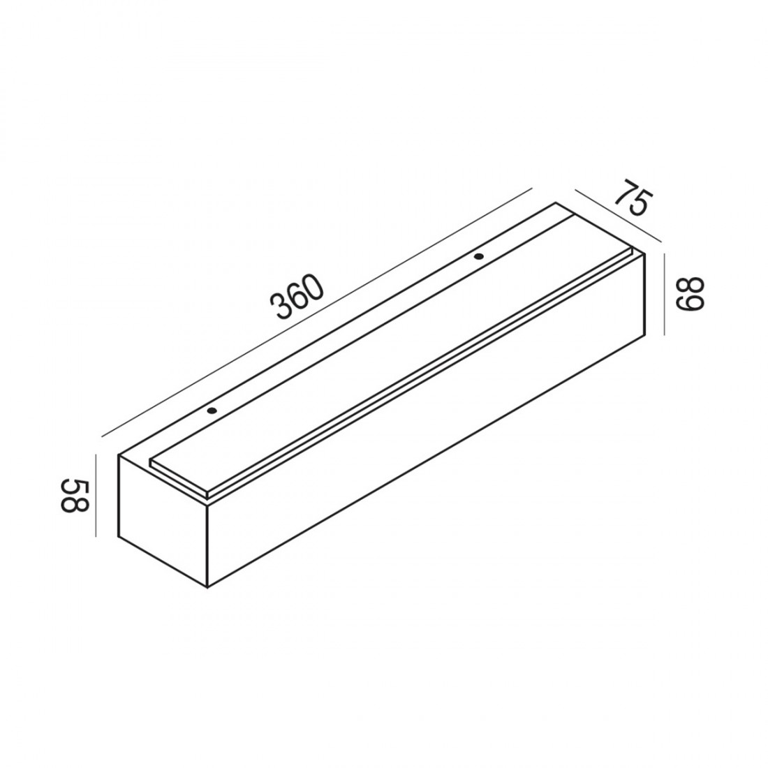 Gea Led aplique de exterior LED IP65 GES963