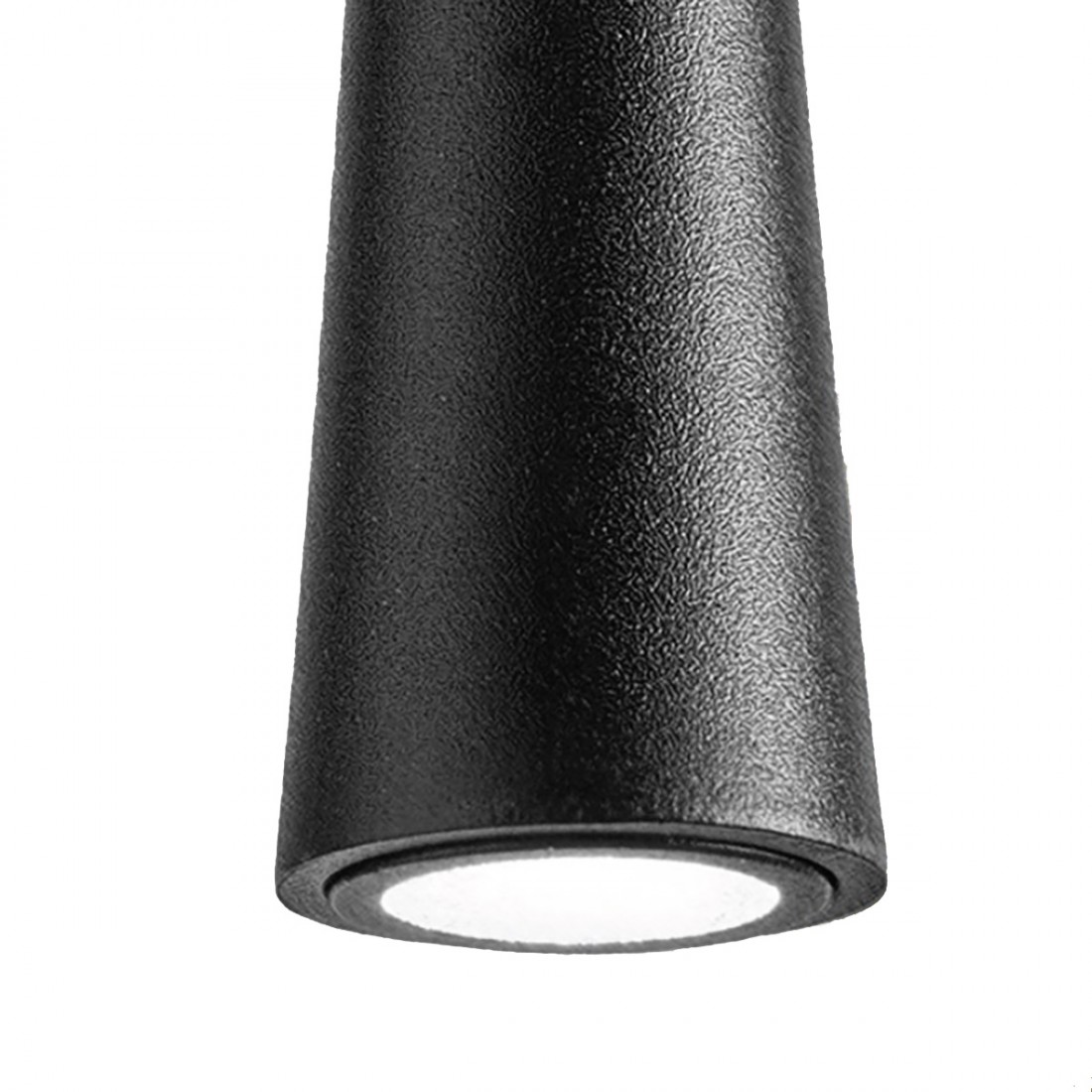 Plafón led Gea Luce DAFNE SG negro moderno