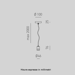 Sospensione FLASH GLSO091 Gea Luce