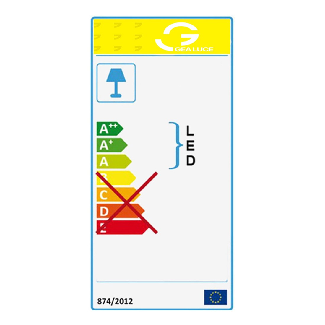 Interner dimmbarer LED-Streifen Gea Led GST144C