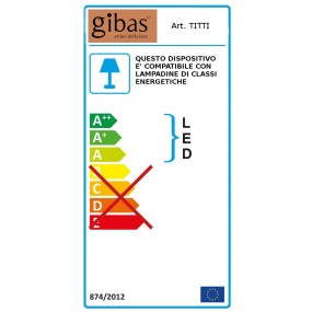 Lampadario TITTI 170 29 Gibas