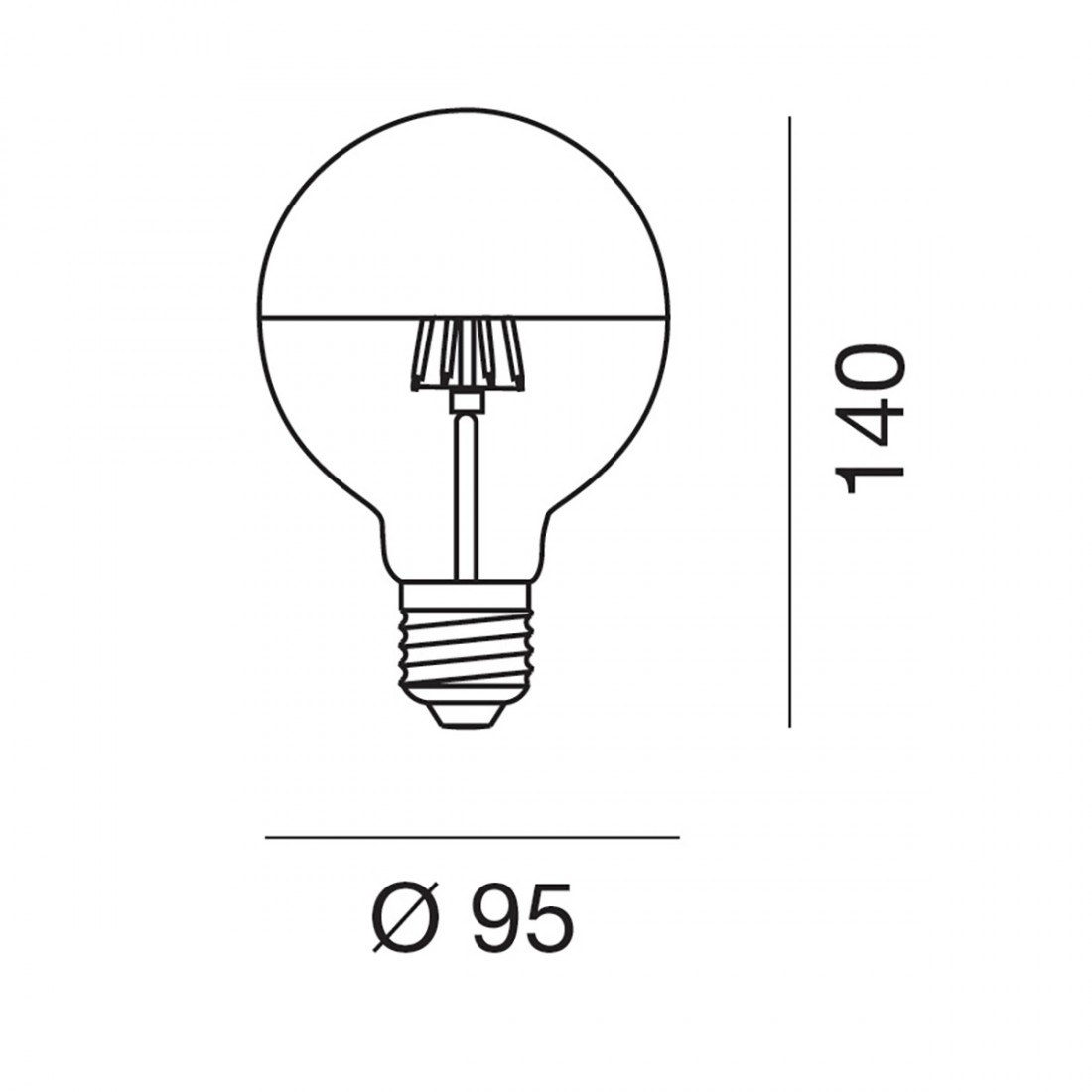 Lampadina led Gea Led GLA301R