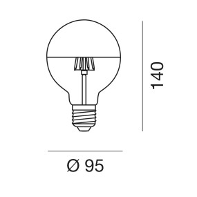 LED-Lampe Gea Led GLA301O...
