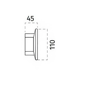 Cristaly Wandleuchte Belfiore 9010 PURE SMALL 2522A.30168 LED