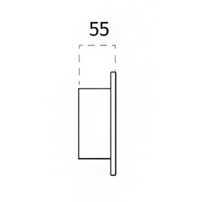 Belfiore Keramik-Wandleuchte 9010 PERSIA BIG 8673B 3081 LED