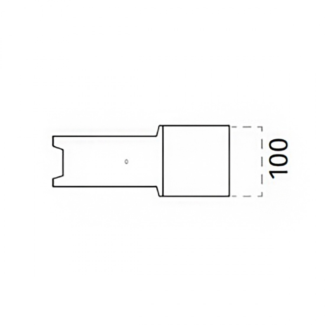 Aplique de esquina Cristaly Belfiore 9010 GHIGLIA ANGLE 2483B 3080 LED