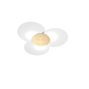 Lámpara de techo moderna Top Light CLOVER 1114 70 FA FR FO SA CR GA E27 Lámpara de techo LED de cristal