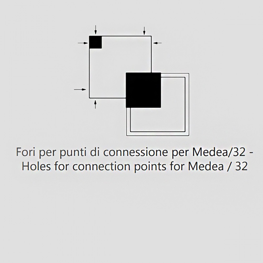 Sikrea MEDEA 8279 32OS LED aplique moderno